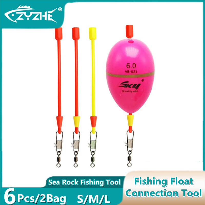 Saltwater Line - ZYZHE 6 stks/2 Zakken Zee Rots