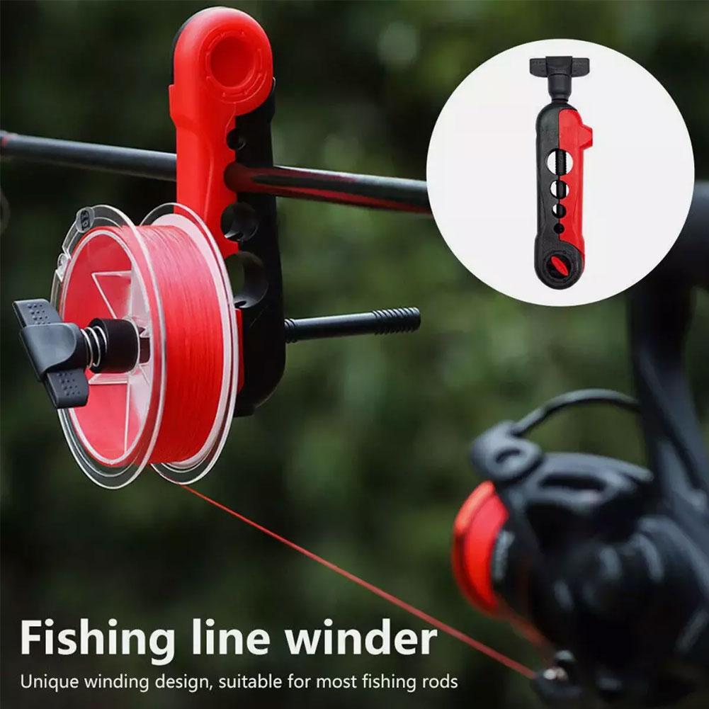 Fishing Line Dispenser - Draagbare vislijnoproller Spoelhengelhouder Gereedschap Spooler Machine