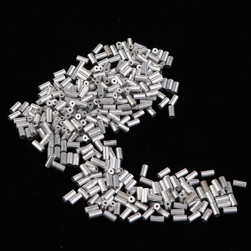 Leader Line - Vislijn Crimp Sleeves Aluminium Connectoren Buisjes
