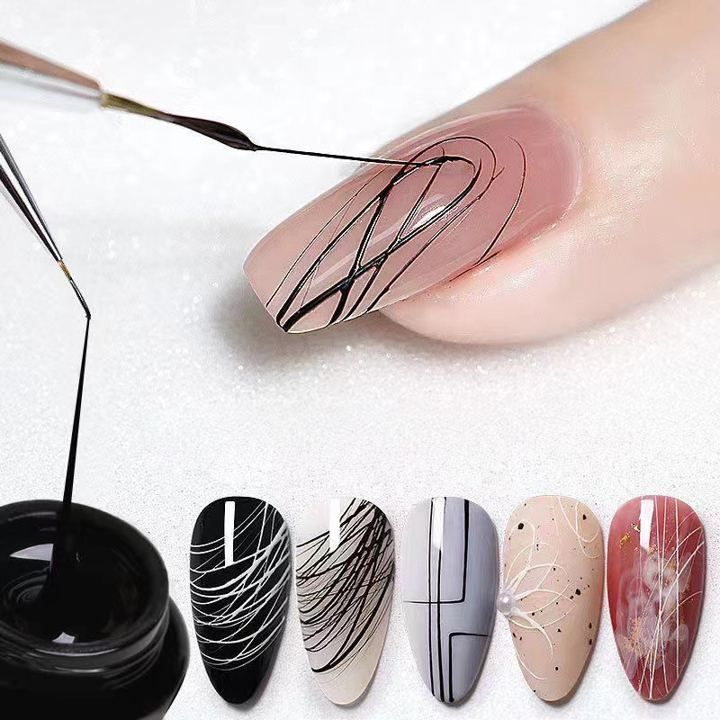 Copolymer Line - Nail Art Drawing Gel, elastische teken-gellak,