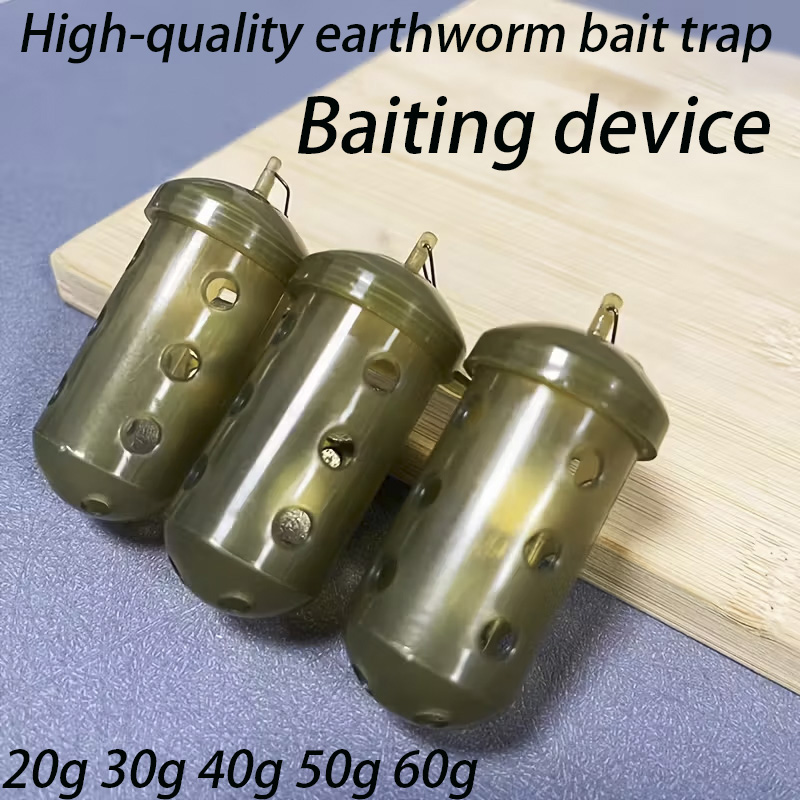 Fishing Line Dispenser - Cilindrische vislokdoos, ventilatiegaten - snel zinkend