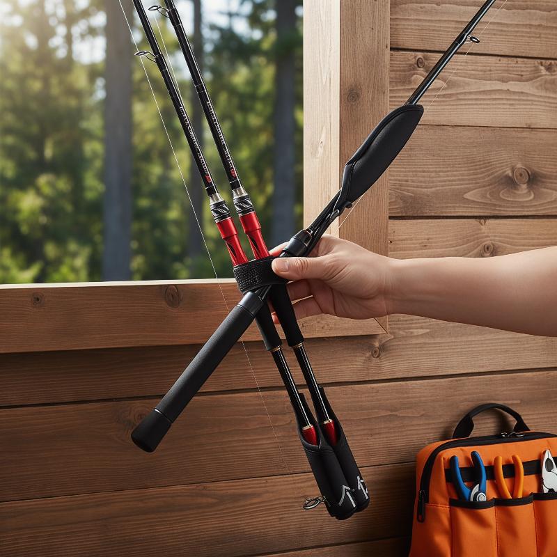 Fishing Line Spooler - Verstelbare hengelriem met kapbescherming, hengel- en