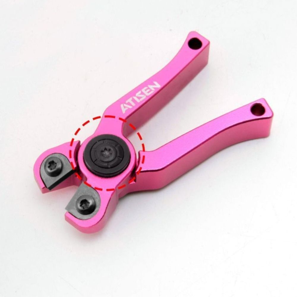 Fishing Line Cutter - Vislijnsnijder met wolfraamstalen kop Ingebouwde veer