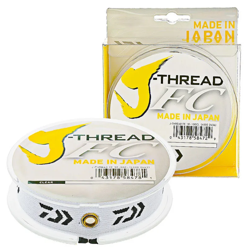Fluorocarbon Line - DaiwaJ-Fluoro Fluorocarbon Leader Line 50M en
