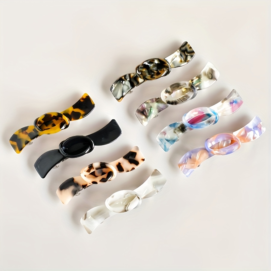 Tippet Line - 1PC Dames Multicolor Acetaat Haarspeld met