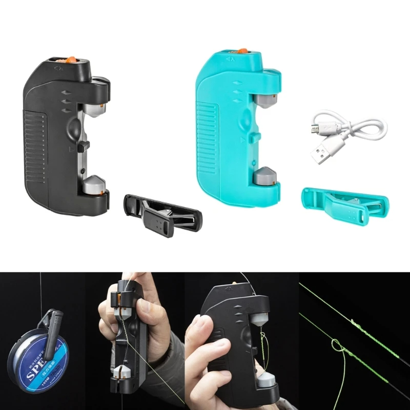 Fishing Line Spool - Elektrische Vislijn Knotter Snel Assisteren Luya