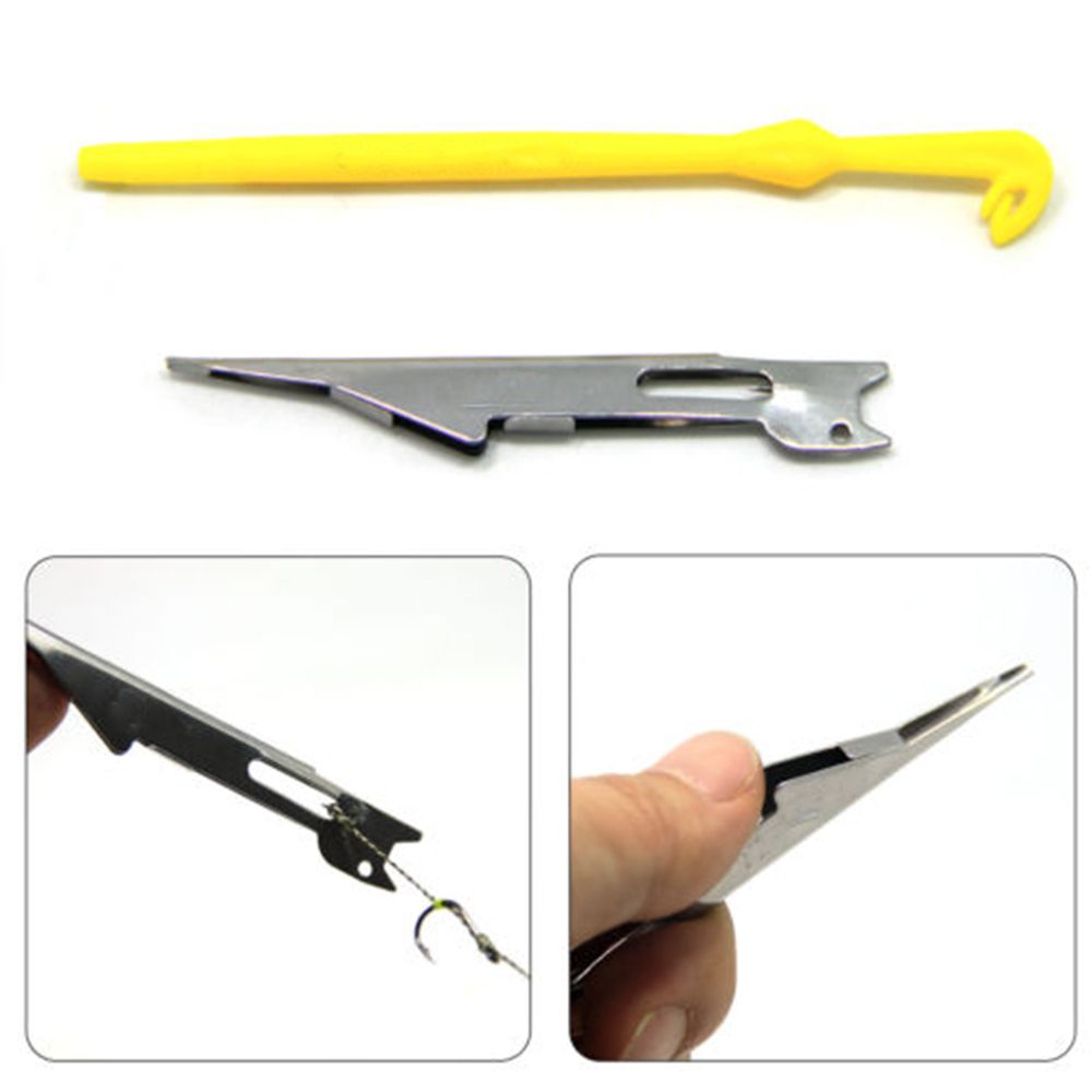 Fishing Line Cutter - Multifunctionele roestvrijstalen en plastic tang Vliegvisknipper