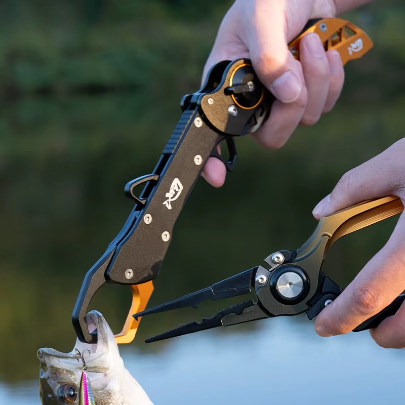 Fishing Line Cutter - Opvouwbare aluminium vistang gripset visgereedschap visgerei