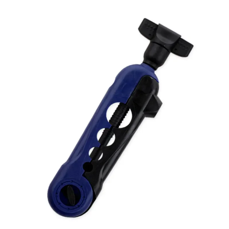Fishing Line Spooler - Blauwe draagbare vislijnoproller, ABS-oprolhulpmiddel voor spin-