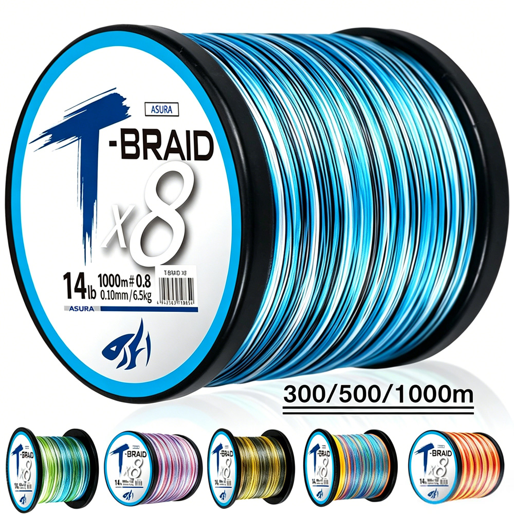 Ice Fishing Line - ThornsLine X8 Upgrade Gevlochten Vislijn Supersterke
