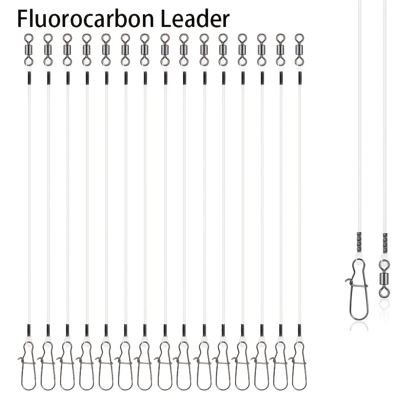 15 stuks Fluorocarbon draadlij - Leader Line recensie en prijs
