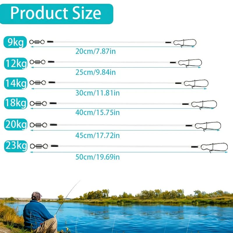 15 stuks Fluorocarbon draadlij - Leader Line recensie en prijs
