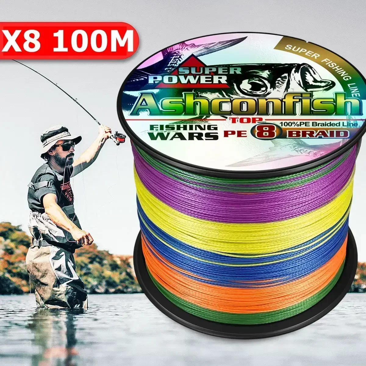 Ashconfish X8 Upgrade Vlechtvi - Ice Fishing Line recensie en prijs