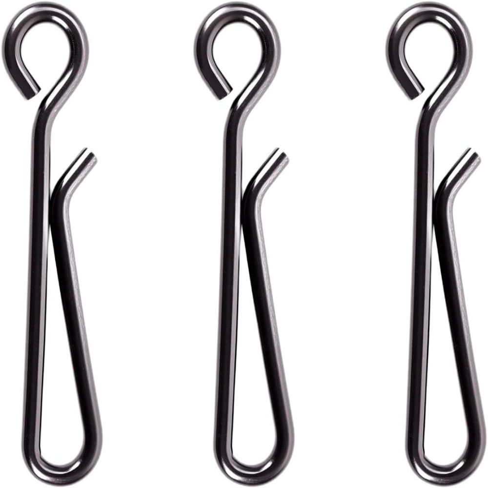 100 Stuks Rvs Vissen Snap Clip - Saltwater Line recensie en prijs