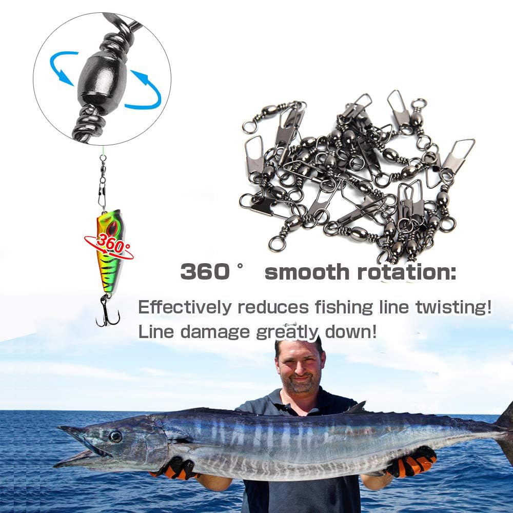 50 stuks roestvrijstalen snap  - Saltwater Line recensie en prijs