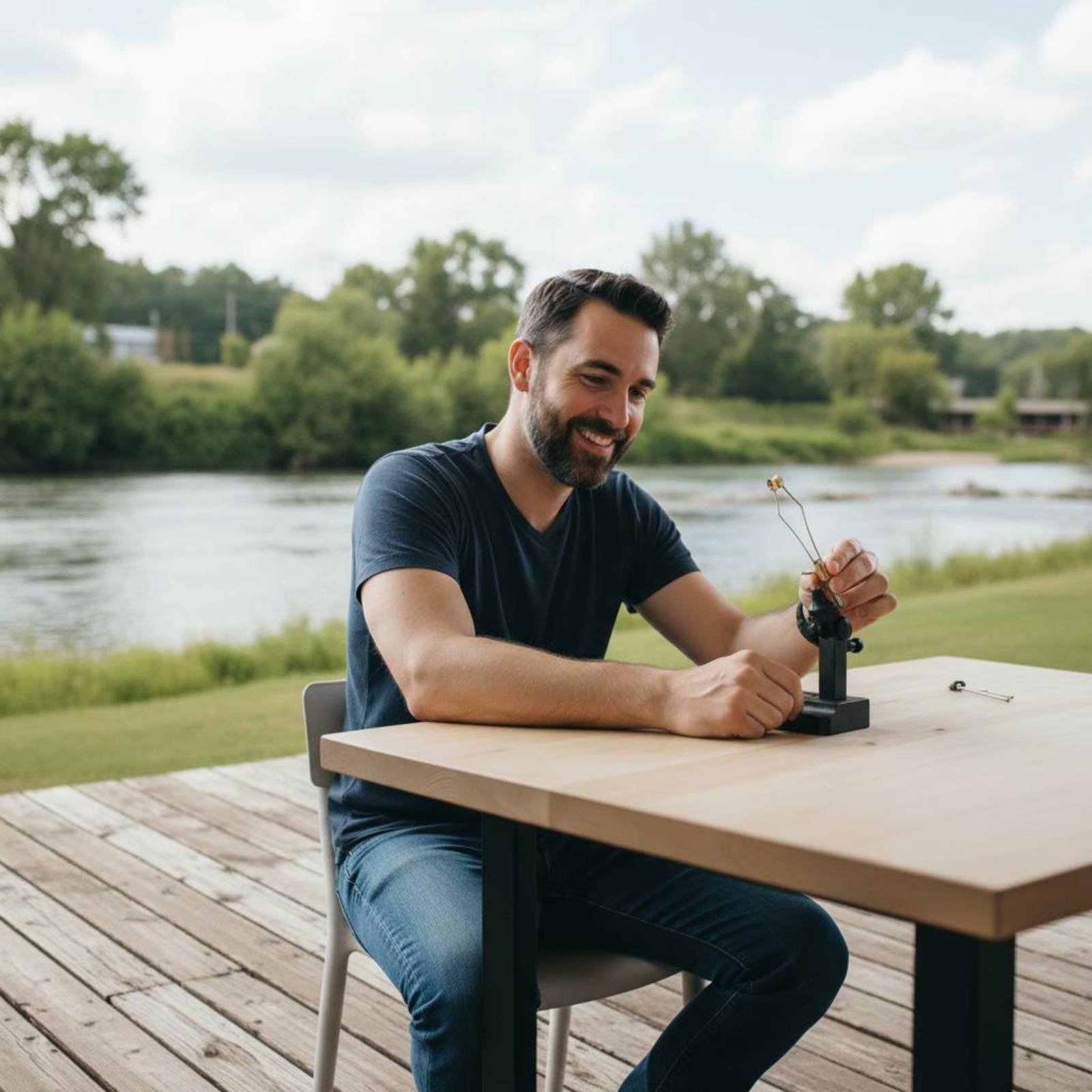 Vliegvisbindgereedschap, gelij - Fly Line recensie en prijs