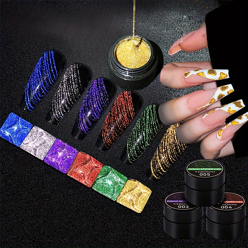 6-kleuren spinnengel, nieuwe u - Copolymer Line recensie en prijs