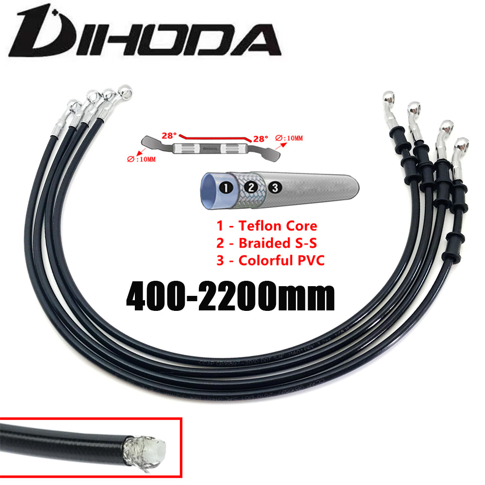 400-2200mm Motorfiets Hydrauli - Braided Line recensie en prijs