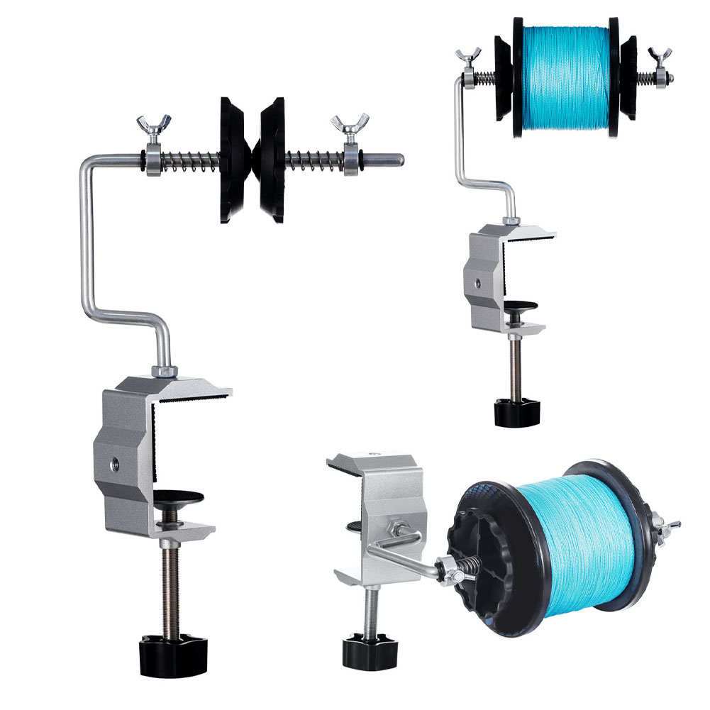 Aluminium vislijnspoeler met v - Fishing Line Spooler recensie en prijs