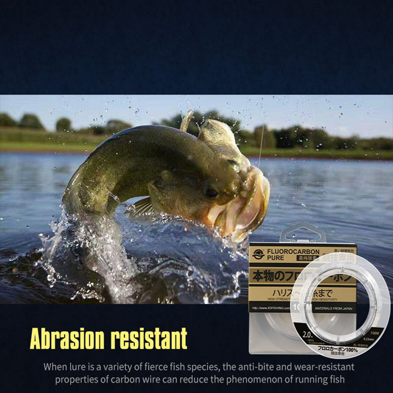 99% Fluorocarbon Vislijn 100M  - Fluorocarbon Line recensie en prijs