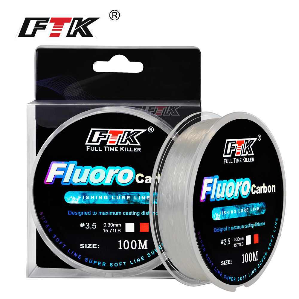 100M Fluorocarbon Coating Visl - Fluorocarbon Line recensie en prijs