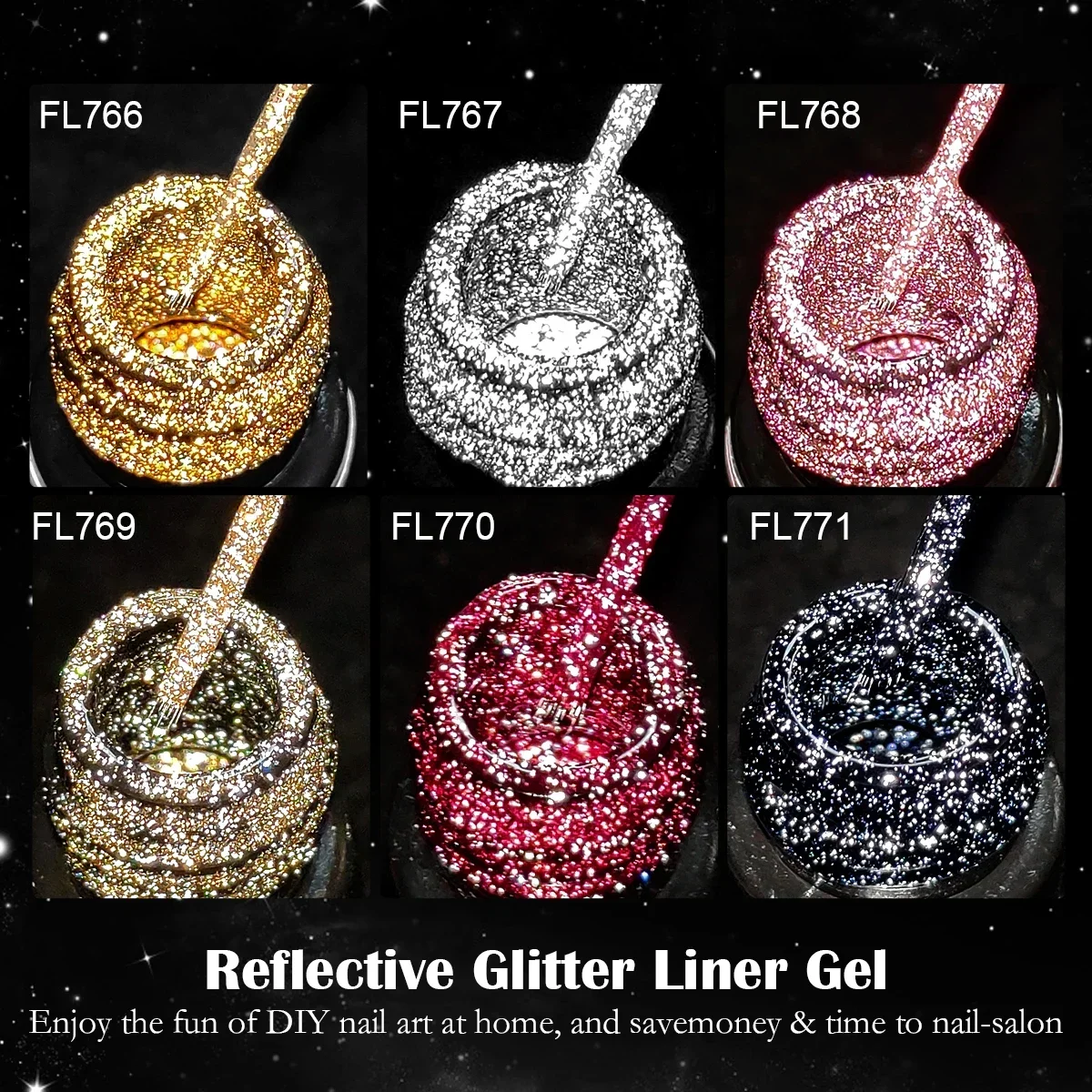 7/9/10/13pcs Goud Zilver Refle - Copolymer Line recensie en prijs