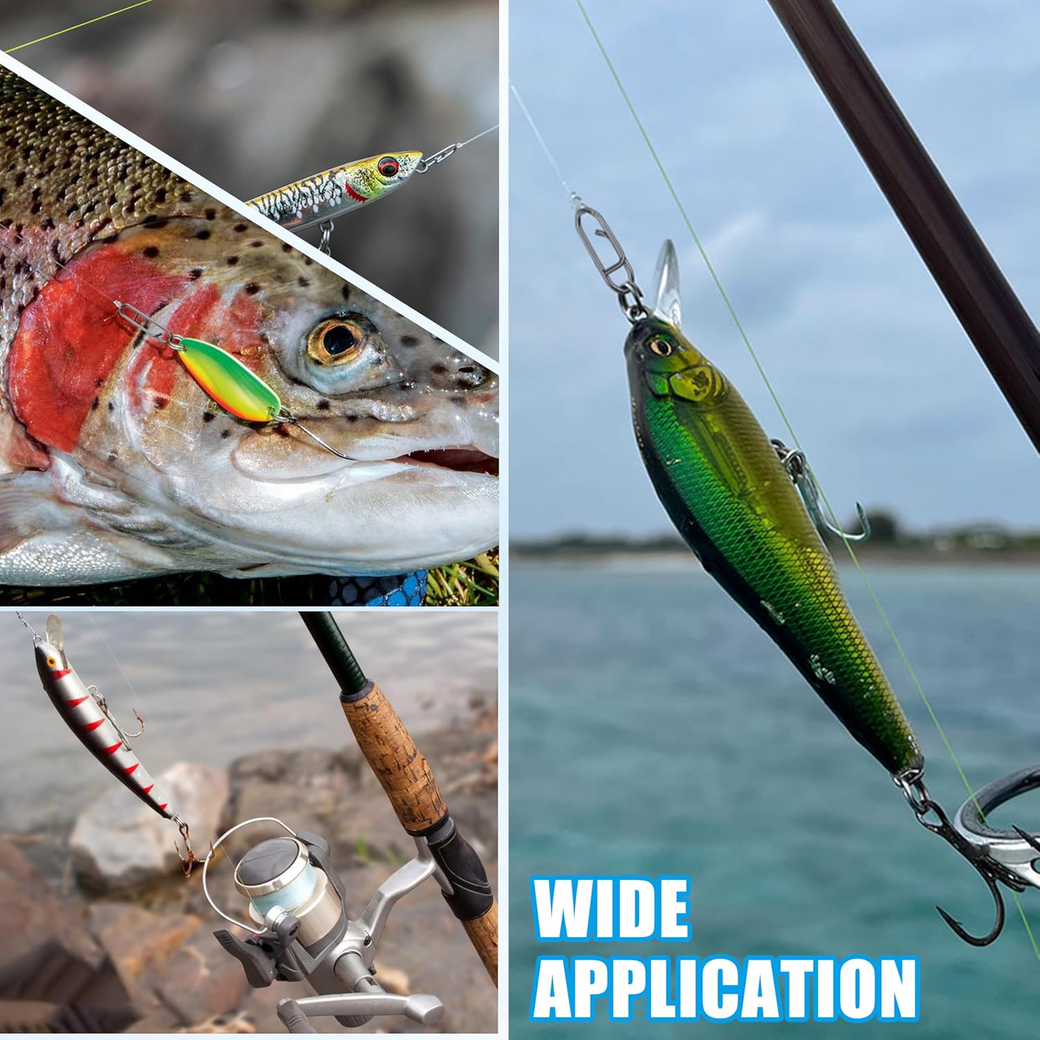 9KM Vissen Snap Kit 110pcs Pow - Saltwater Line recensie en prijs