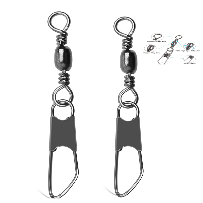 100 Stuks Vissen Barrel Swivel - Saltwater Line recensie en prijs